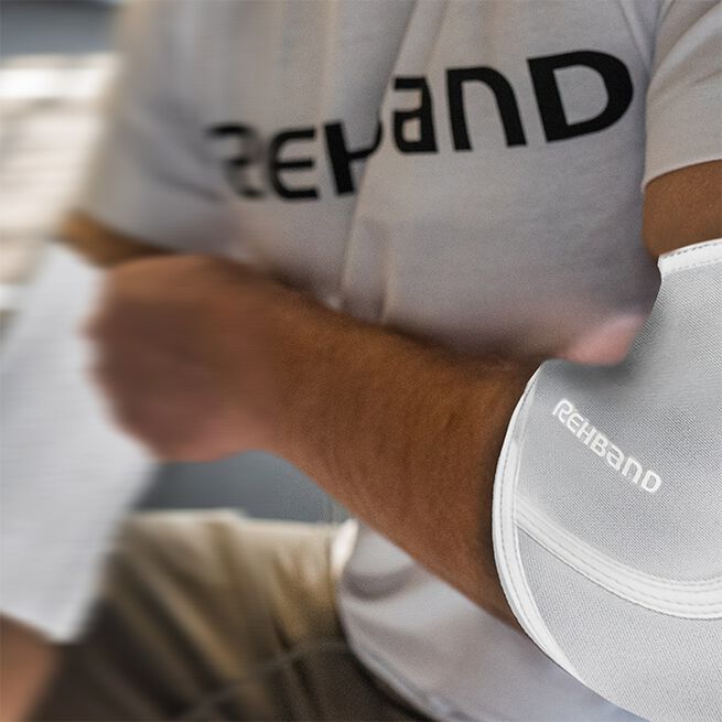RX Elbow Sleeve 5mm Arctic/White, L  RX Armbågsstöd 5mm Vit