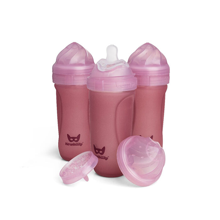 Nappflaskor Rosa 320 ml 3 pack