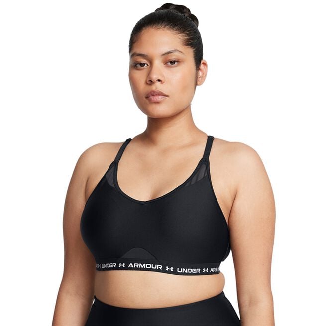 Crossback Low Bra, Black, L Crossback Low Sport-BH Svart