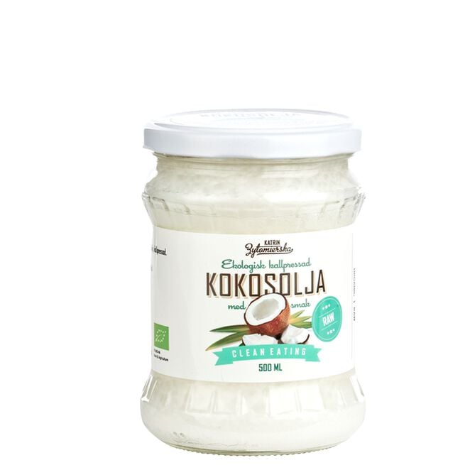 Kallpressad kokosolja EKO 500 ml 