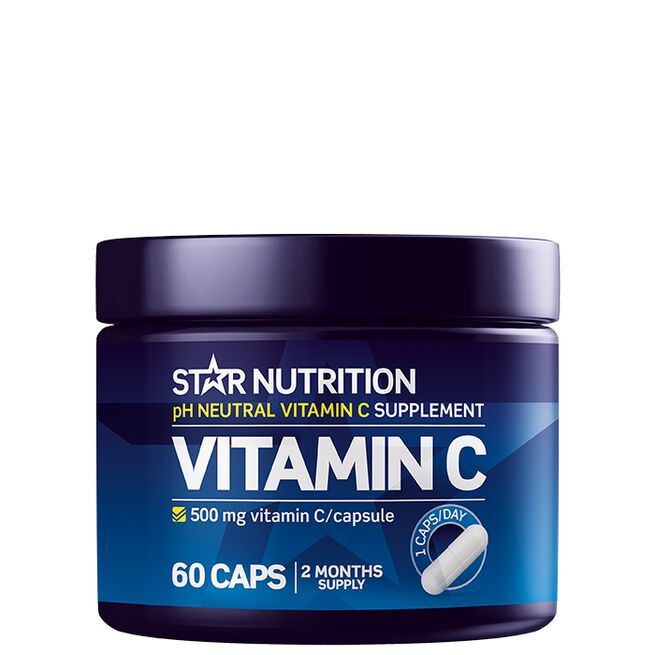 Star Nutrition Vitamin C 60 caps Vitamin C 60 kapslar