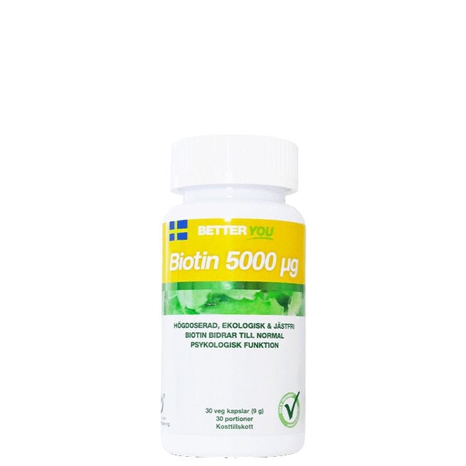 Biotin 5000 100 kapslar Biotin 5000 100 kapslar