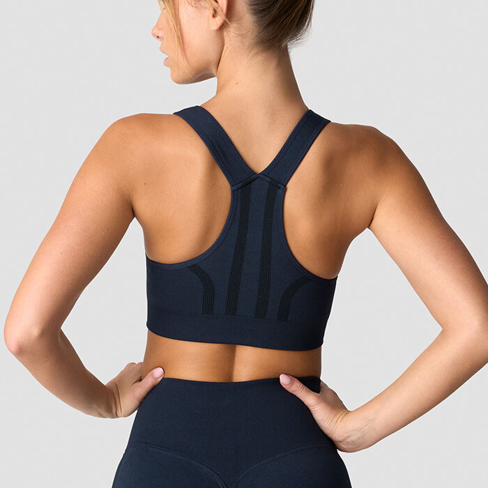 Rush Seamless Sport-bh Marinbl&aring;