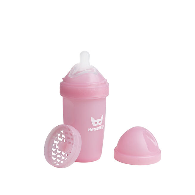 Baby Bottle 240ml/8,5oz LT Pink Nappflaska 240 ml Rosa