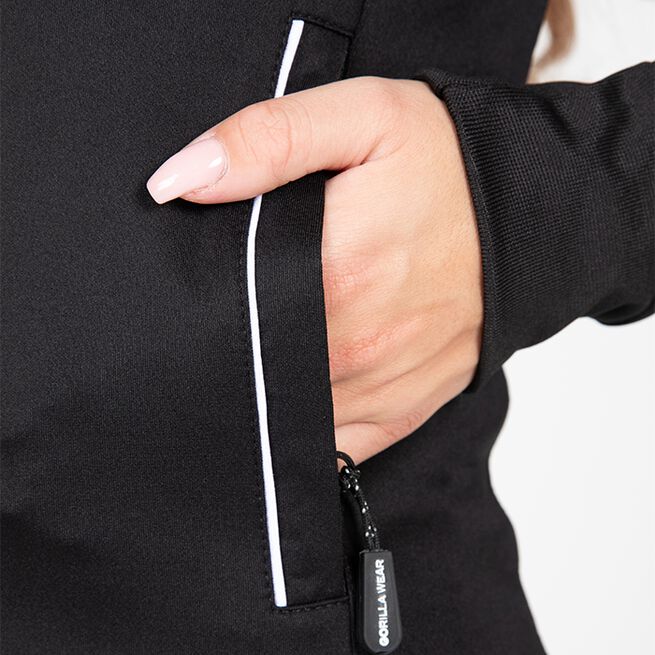 Gorilla Wear Rochelle Track Jacket, Black Rochelle Track Jacket, Black