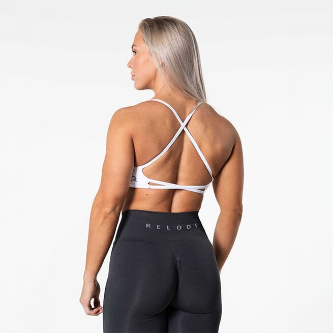 Relode Prime Seamless Top, Vit, L  Prime Seamless Sports-bh Vit