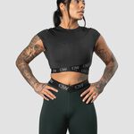 ICANIWILL Ultimate Training Cropped T-shirt, Black
