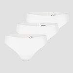ICANIWILL Soft Thong 3-pack, White