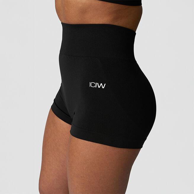 Smooth Seamless Shorts, Black, 2XL  Smooth Shorts Svart