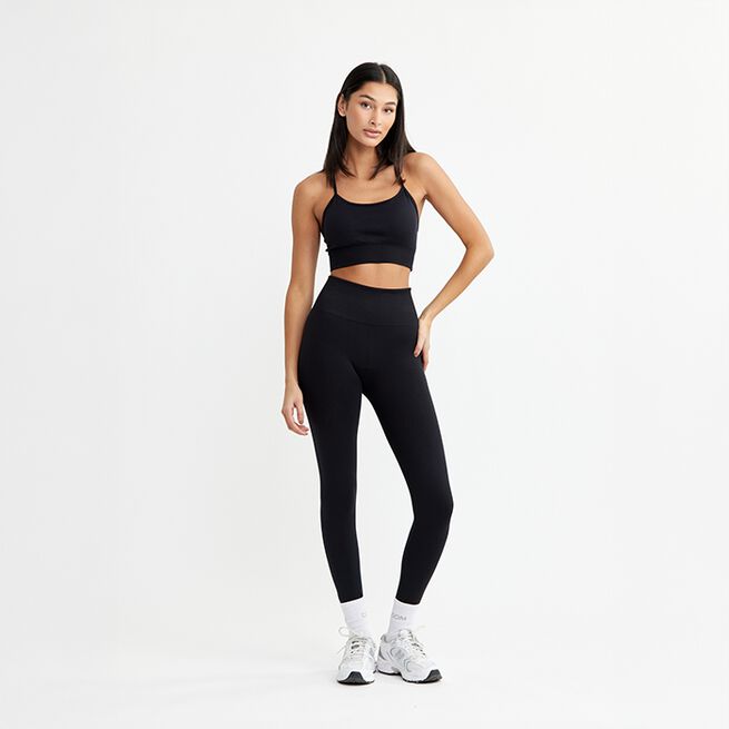 Signature Seamless Tights, Black, XS  Träningstights Svart