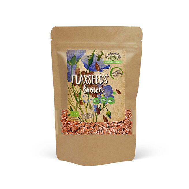 Linfrön Bruna Ekologiska 500 g Linfrön Bruna Ekologiska 500 g