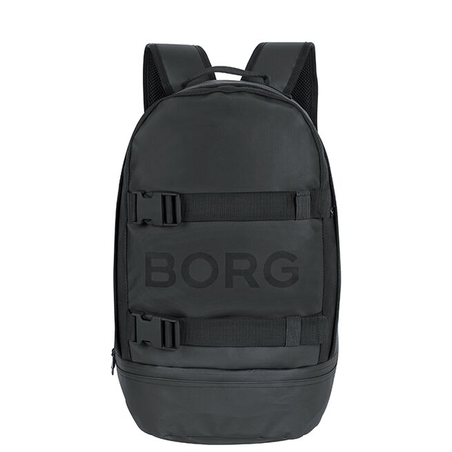 Borg Duffle Backpack, Black Beauty Borg Duffle Backpack, Black Beauty