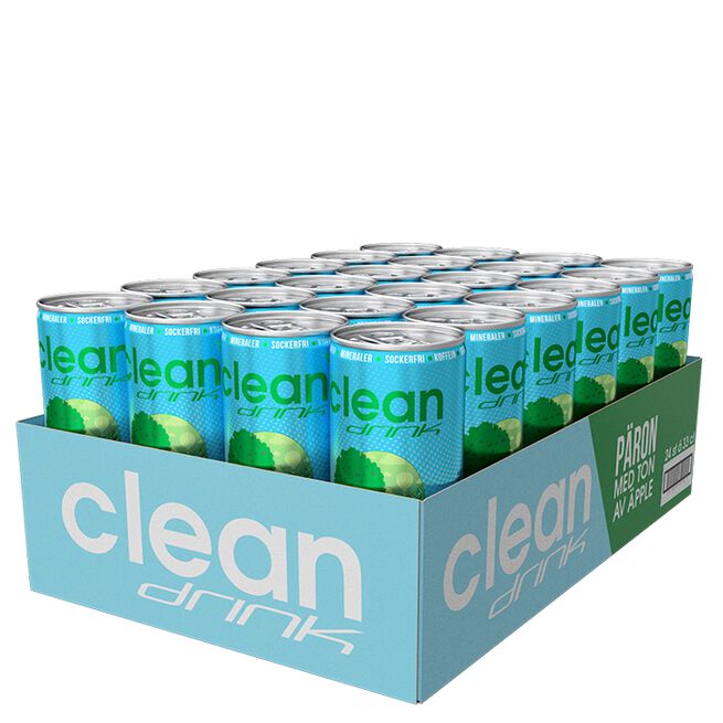24 x Clean Drink, 330 ml Päron/Äpple Flak 24 x Clean Drink 330 ml Päron/Äpple