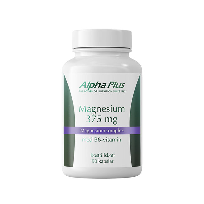 Magnesium 375 mg 90 kapslar Magnesium 375 mg 90 kapslar