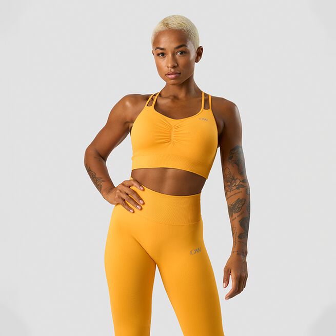 Define Seamless Scrunch Sports Bra, Sunset, M Define Seamless Scrunch Sports Bra, Sunset