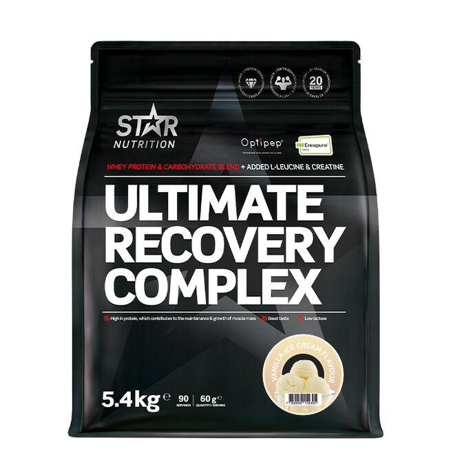 Ultimate Recovery Complex 5400 g Vanilla Ice Cream Ultimate Recovery Complex Gainer 5,4 kg Vanilla Ice Cream