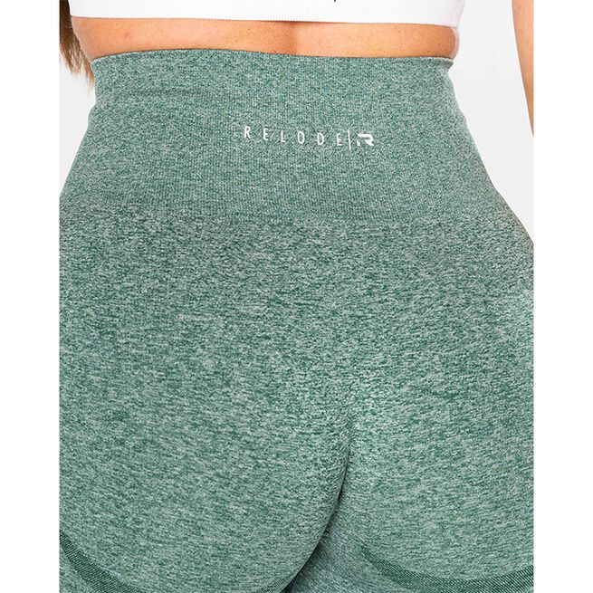 Relode Echo Seamless Tights, Teal Grön, M  Echo Seamless Tights Turkos