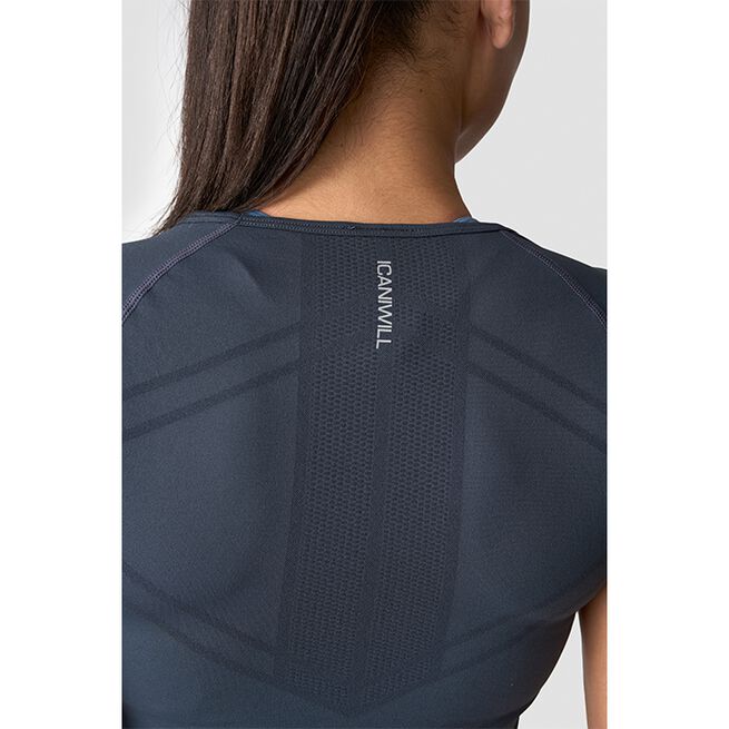 Everyday Seamless T-shirt, Smokey Blue, L  Everyday Seamless T-shirt, Smokey Blue