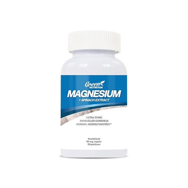 Magnesium och Spenat Extrakt 90 kapslar Kort datum 