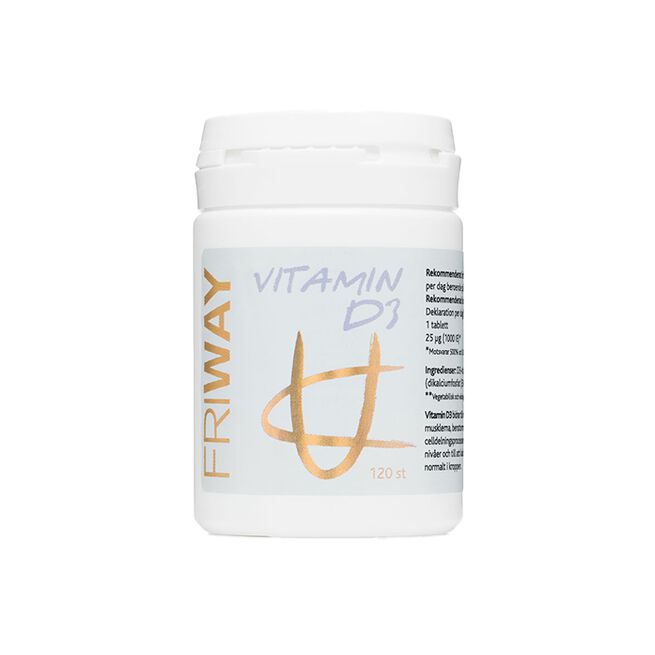 D-vitamin 120 tabletter D-vitamin 120 tabletter