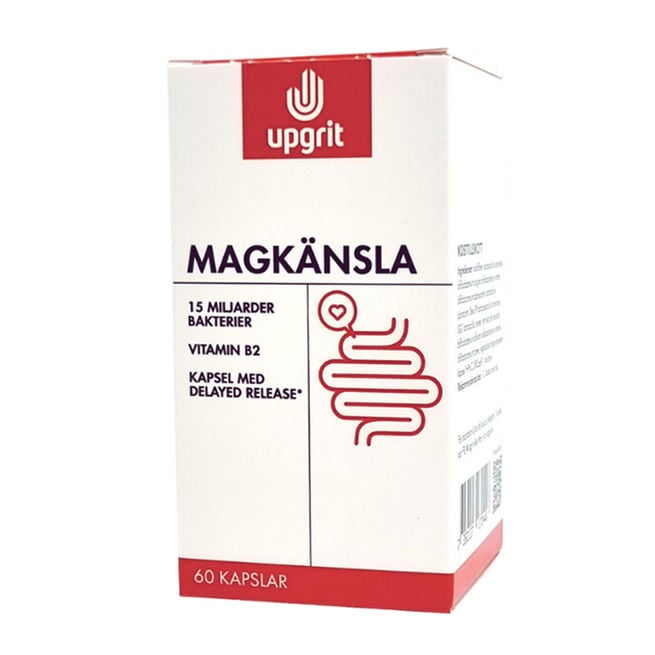 Magkänsla Mjölksyrabakterier 60 kapslar  Magkänsla Mjölksyrabakterier 60 kapslar