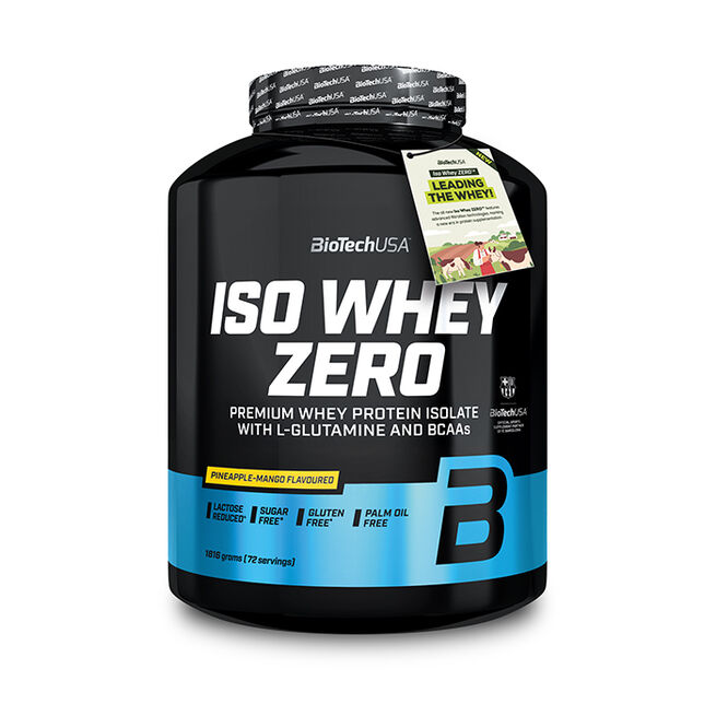 Iso Whey Zero Lactose Reduced 1816 g Pineapple Mango Iso Whey Zero Vassleproteinisolat 1816 g Pineapple Mango