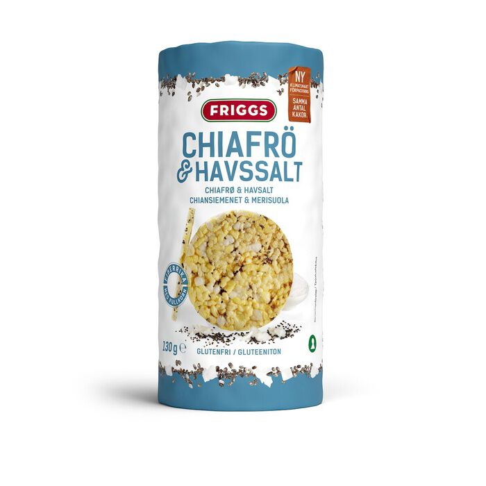 Majskakor 125 g Chia Seasalt