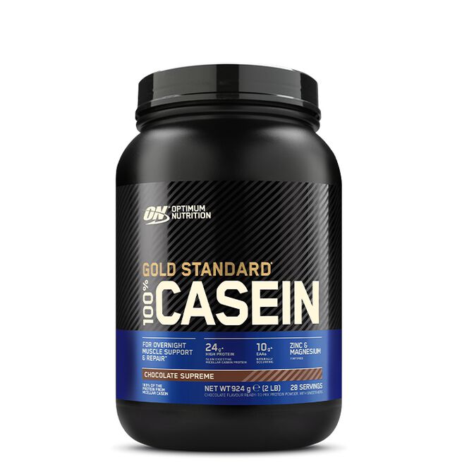 100% Casein Gold Std, 908 g, Chocolate Supreme Gold Standard 100% Kasein 908 g Chocolate Supreme