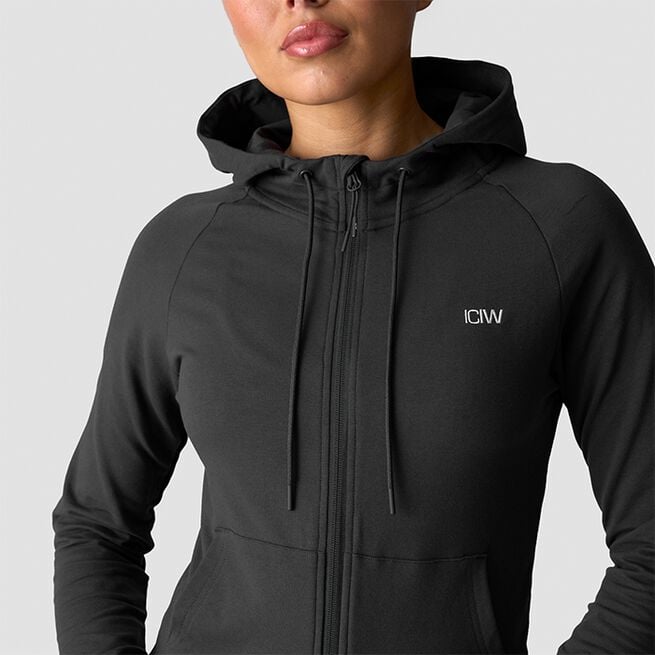 Activity Zip Hoodie, Dark Grey, L Activity Zip-hoodie Grå