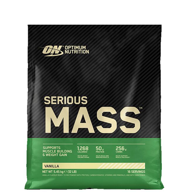 Optimum Nutrition, Serious Mass, 5455 gram, Vanilla Serious Mass Gainer 5,45 kg Vanilla