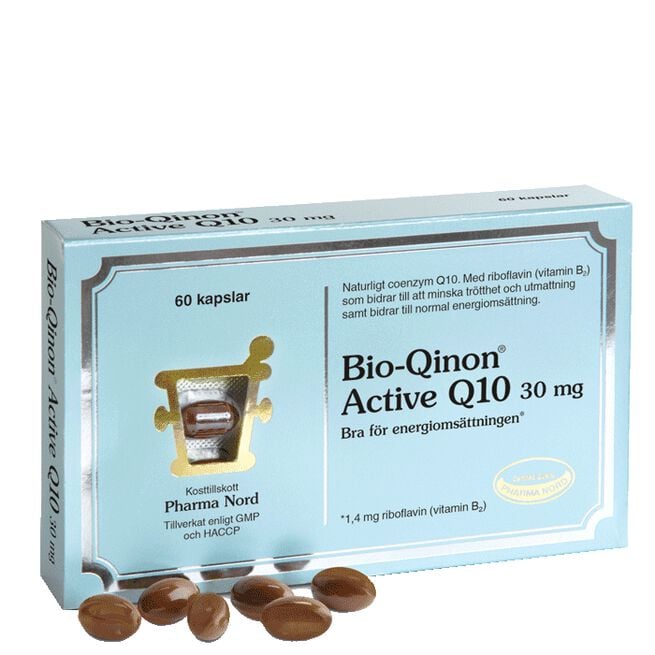 Bio-Qinon Active Q10 30 mg Bio-Qinon Active Q10 30 mg 60 kapslar