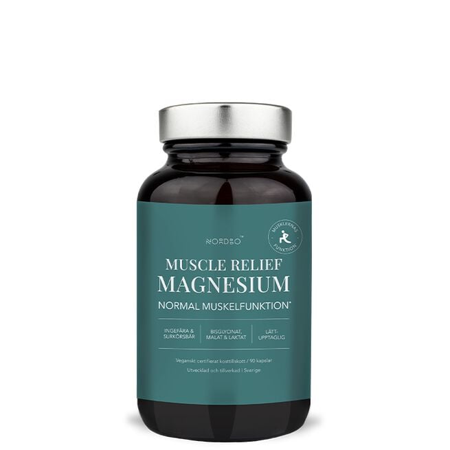 Nordbo Muscle Relief Magnesium 90 kapslar