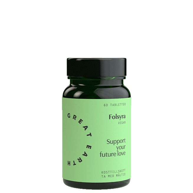 Folsyra 400 mcg, 60 tabletter Folsyra 400 mcg 60 tabletter