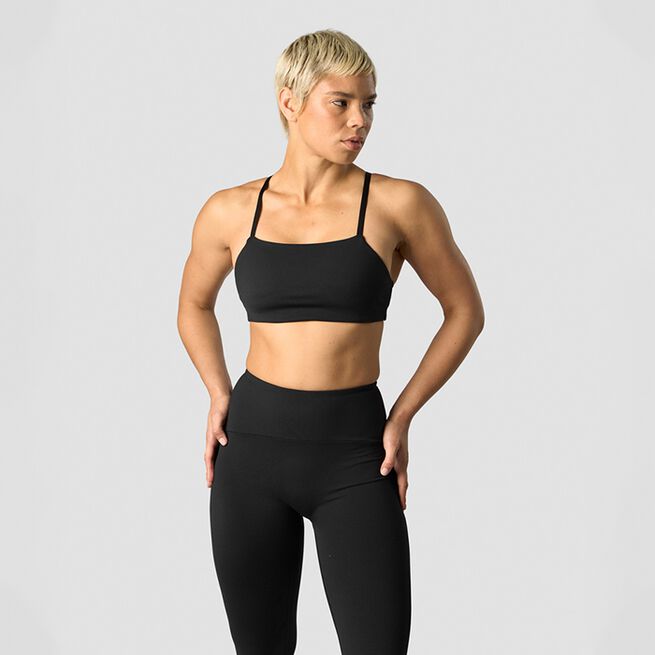Nimble Adjustable Sports Bra, Black, L  Nimble Sport-bh Svart