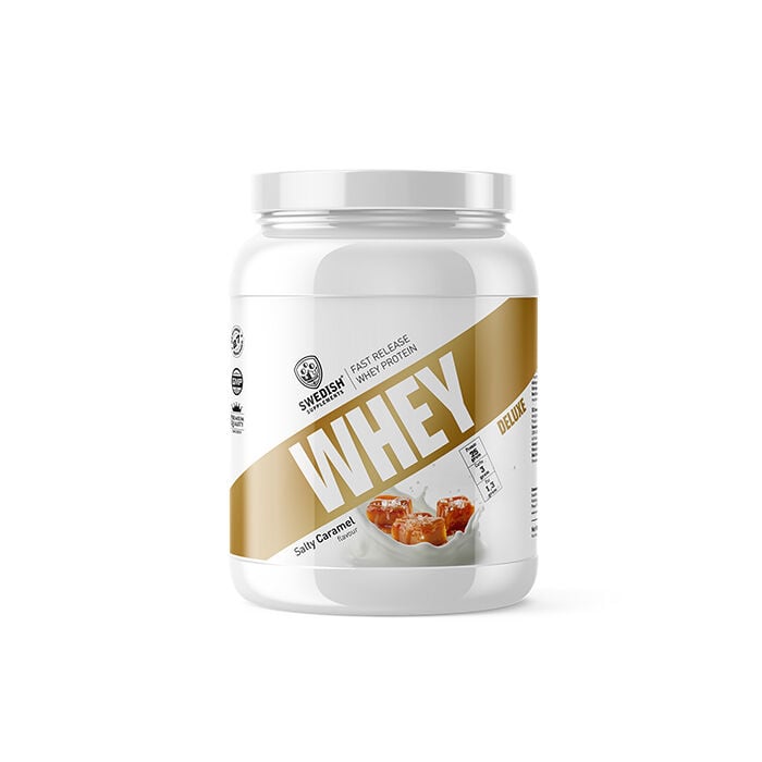 Whey Deluxe Vassleprotein 900 g salty_caramel