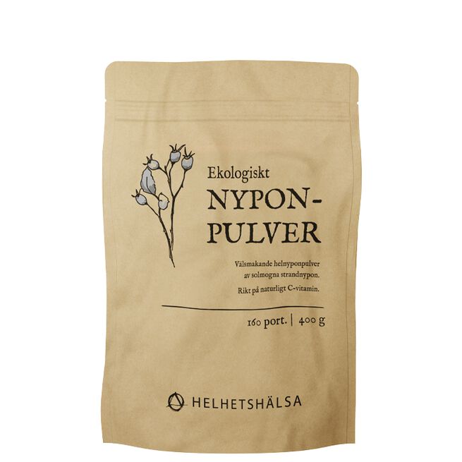 Helhetshälsa Nyponpulver EKO 400 g Nyponpulver EKO 400 g