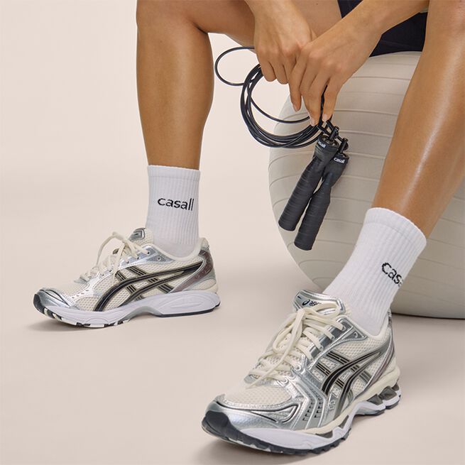 Casall Steel Wire Speed Rope Black Steel Wire Hopprep Svart