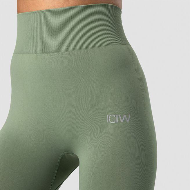 ICIW Define Seamless Tights, Dusty Green