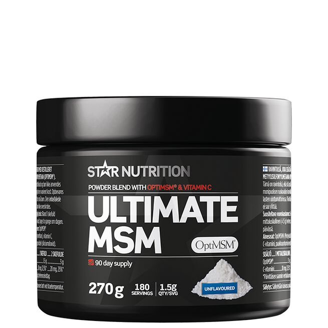 Star nutrition Ultimate MSM powder Ultimate MSM Powder, 270g