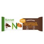 Nutrilett Milkchocolate & Creamy Caramel bar, 60 g