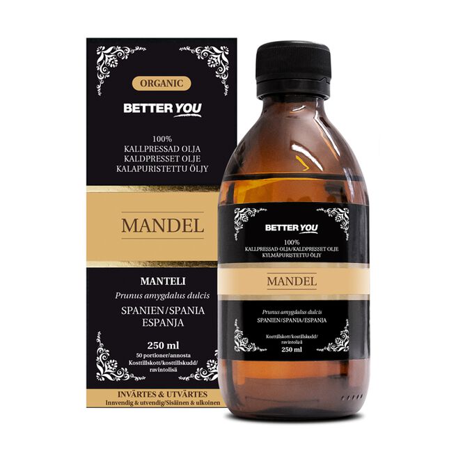 Better You Mandelolja Kallpressad 250 ml Mandelolja Kallpressad 250 ml