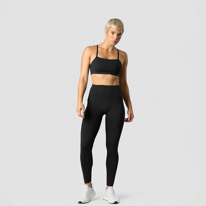 Nimble Adjustable Sports Bra, Black, L  Nimble Sport-bh Svart