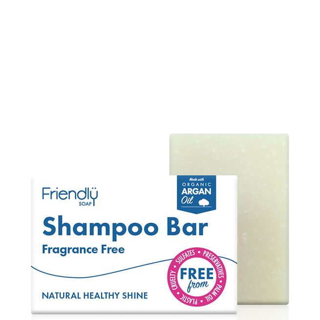Friendly Soap Schampotvål Oparfymerad 95 g Schampotvål Oparfymerad 95 g