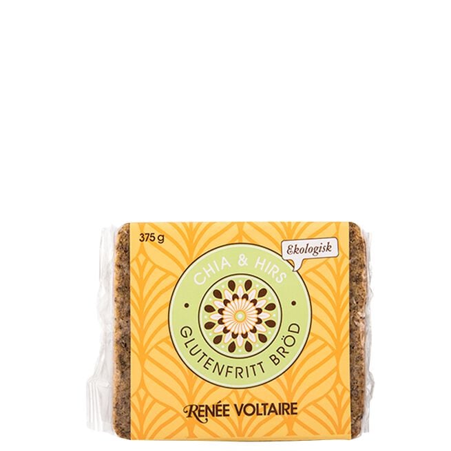 Glutenfritt Bröd Chia Och Hirs 375 g Glutenfritt Bröd Chia Och Hirs 375 g