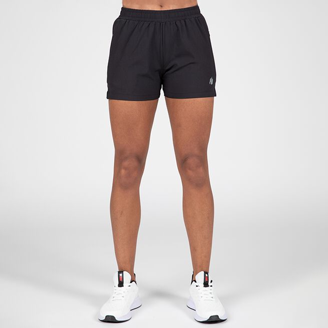 Gorilla Wear Marietta Shorts, Black Marietta Shorts, Black