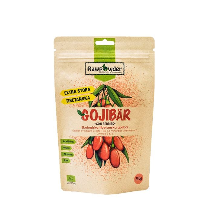Ekologiska Tibetanska Gojibär 250 g Ekologiska Tibetanska Gojibär 250 g
