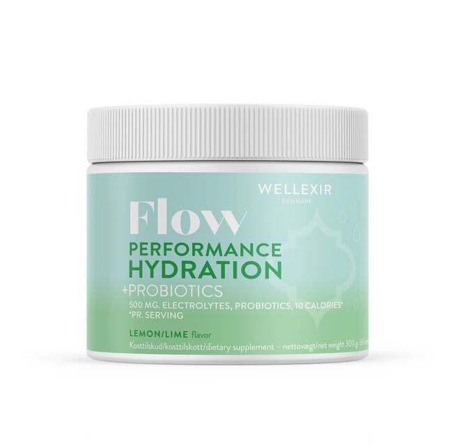 Wellexir Flow Hydration Lemon/Lime 300 g Flow Hydration Dryck Citron Lime 300 g