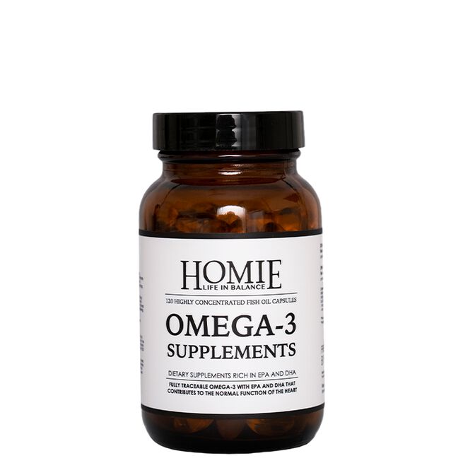 Homie Omega-3, 120 kapslar