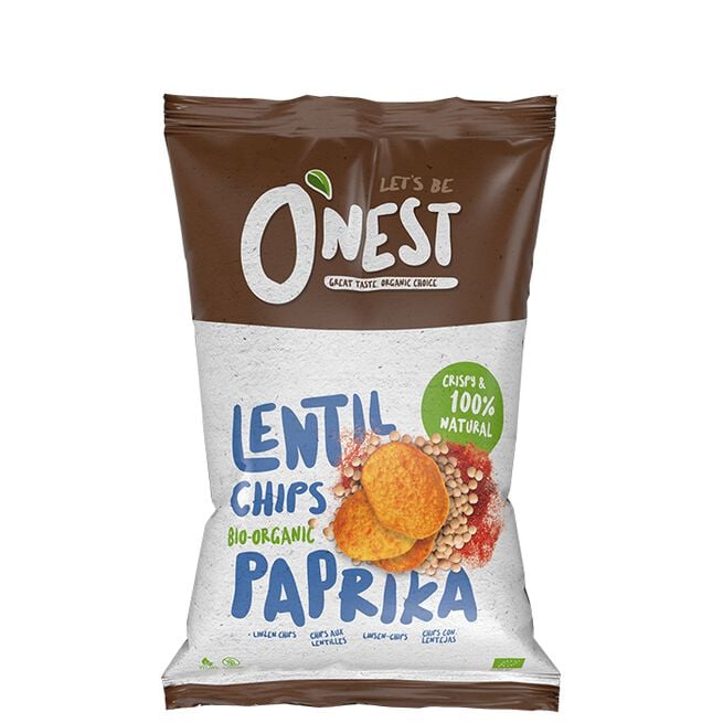 Ekologiska Linschips 75 g Paprika  Ekologiska Linschips 75 g Paprika
