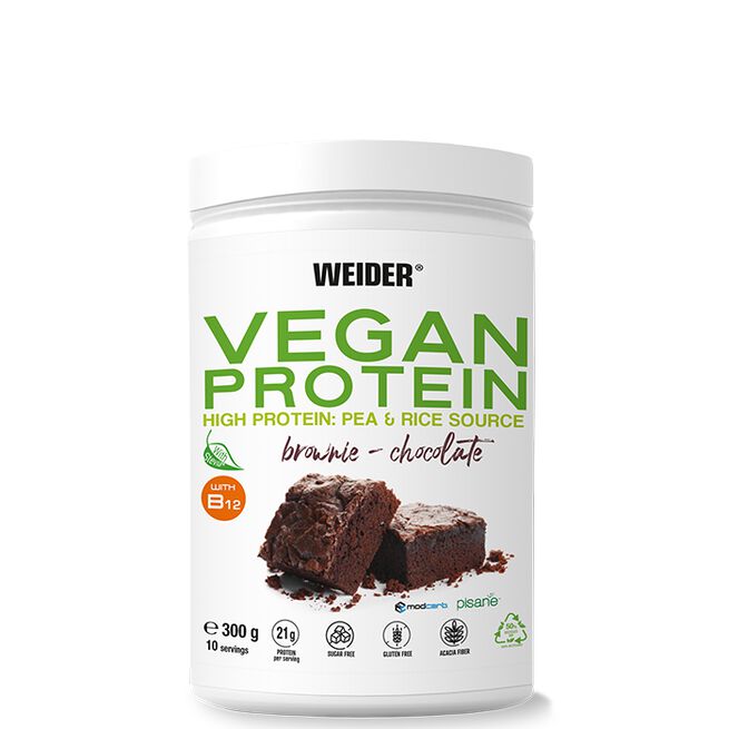 Weider Vegan Protein 300 g Chocolate Vege Protein Veganskt Proteinpulver 300 g Chocolate